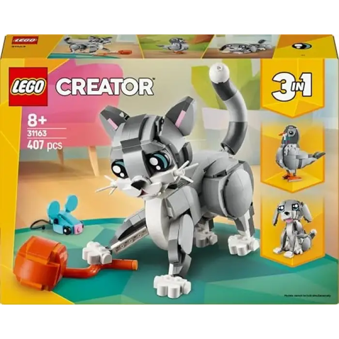 LEGO Creator 3’ü 1 Arada Oyunbaz Kedi 31163