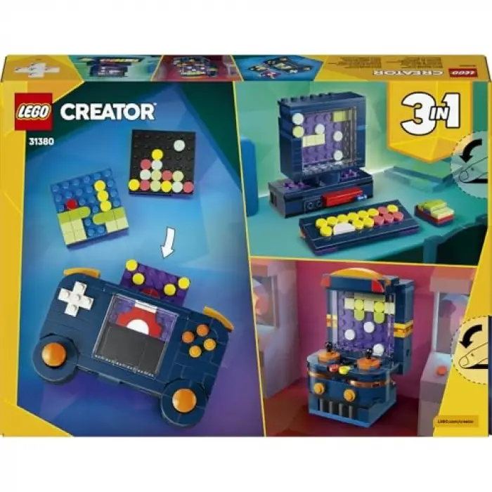 LEGO Creator 3’ü 1 Arada Retro Oyun Konsolu 31380