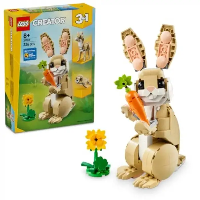 LEGO Creator 3’ü 1 Arada Sevimli Tavşan 31162