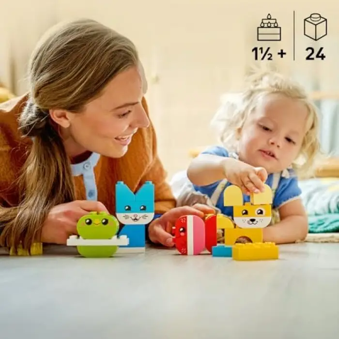 LEGO DUPLO İlk 3ü 1 Arada Yaratıcı Sevimli Hayvanlar 10477