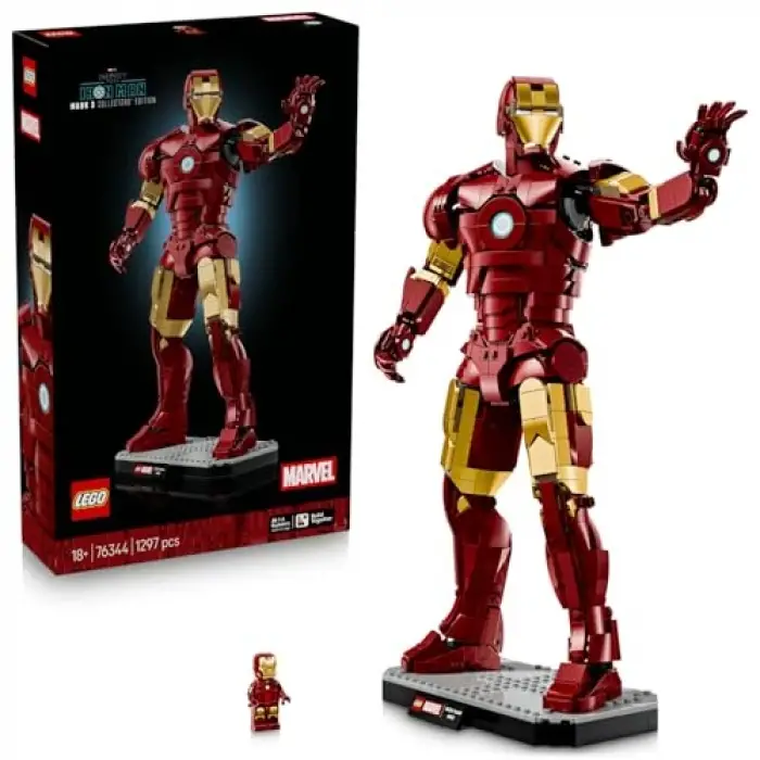 LEGO Marvel Iron Man Mark 3 Koleksiyoncu Versiyonu 76344