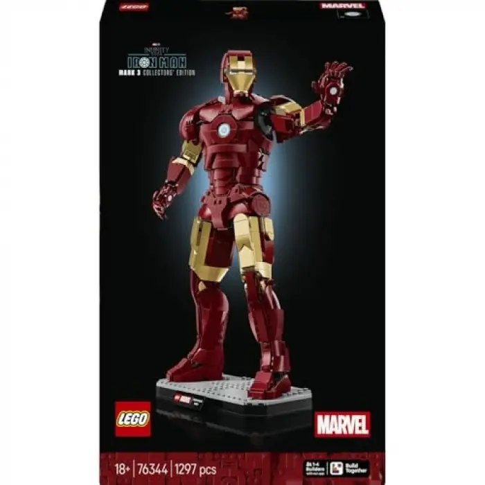 LEGO Marvel Iron Man Mark 3 Koleksiyoncu Versiyonu 76344