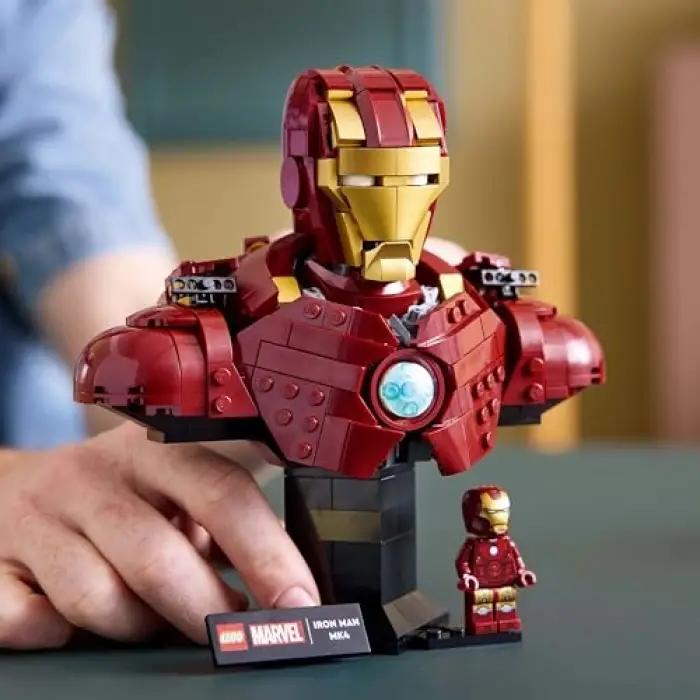 LEGO Marvel Iron Man MK4 Büstü 76327