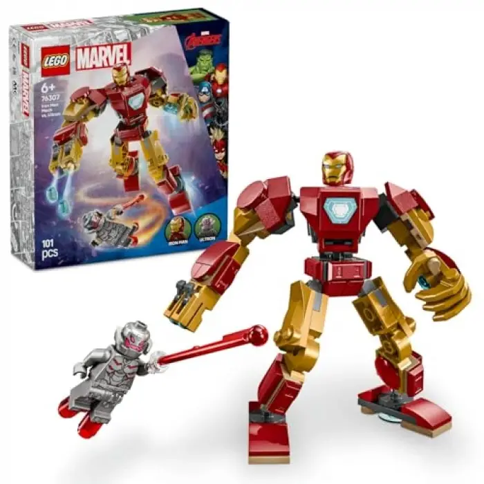 LEGO Marvel Iron Man Robotu, Ultron’a Karşı 76307