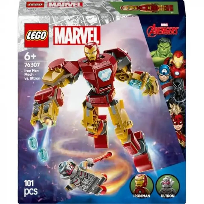 LEGO Marvel Iron Man Robotu, Ultron’a Karşı 76307