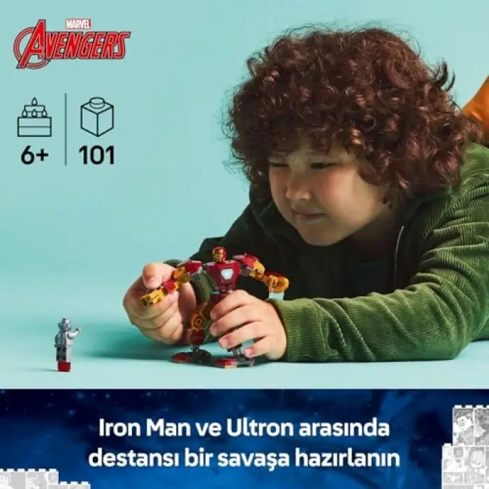 LEGO Marvel Iron Man Robotu, Ultron’a Karşı 76307