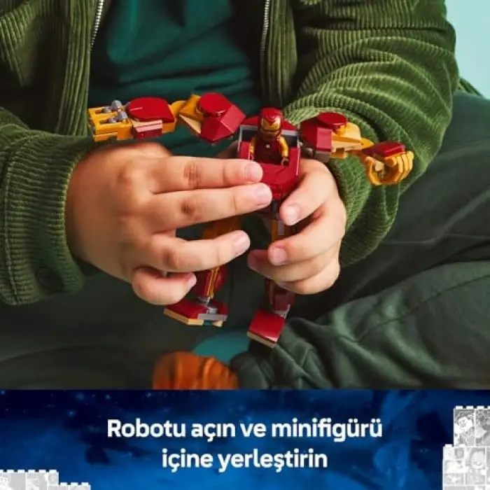 LEGO Marvel Iron Man Robotu, Ultron’a Karşı 76307
