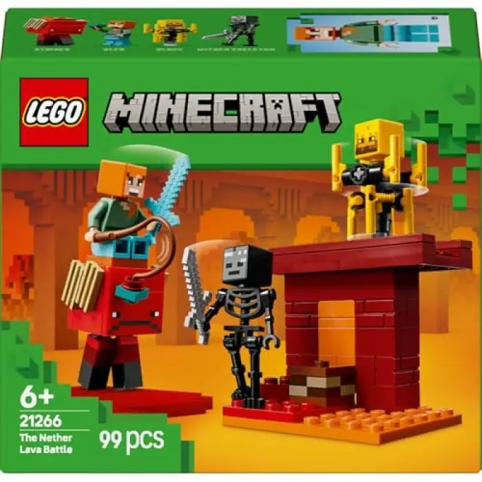 LEGO Minecraft Nether Lav Savaşı 21266