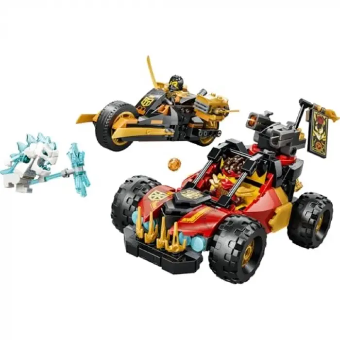 LEGO NINJAGO Kai ve Cole’un Birleşen Araçları 71864
