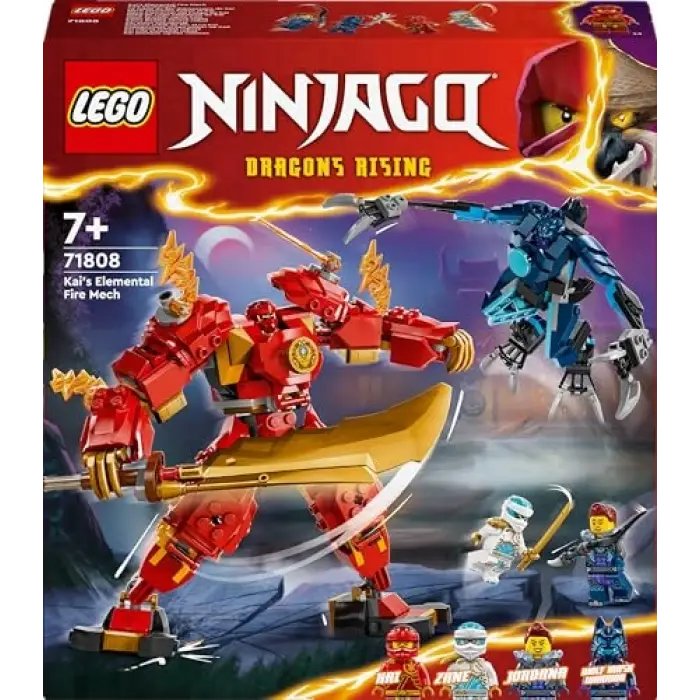 LEGO NINJAGO Kai’nin Ateş Elementi Robotu 71808