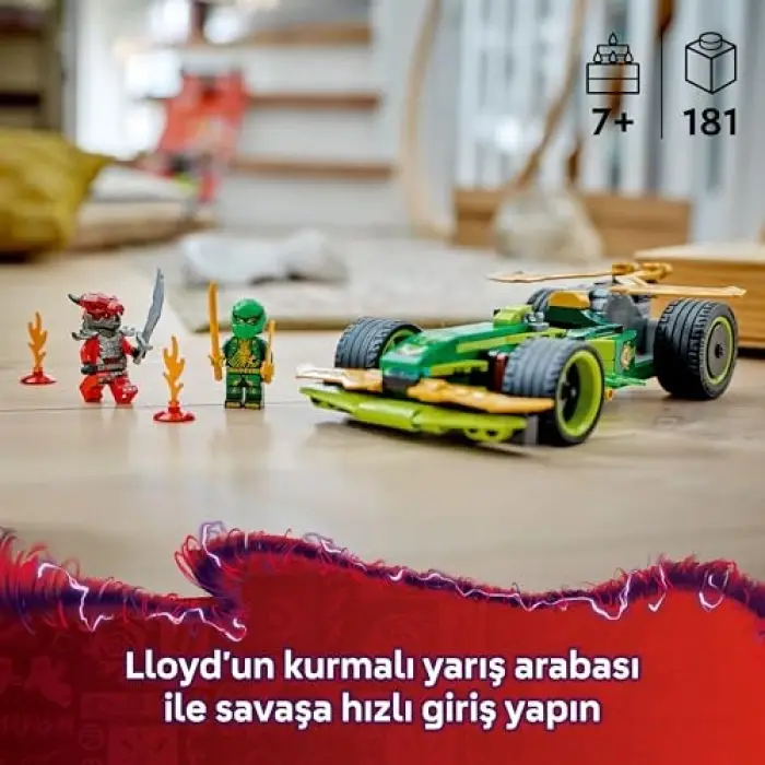 LEGO NINJAGO Lloyd’un Çek-Bırak Yarış Arabası 71828
