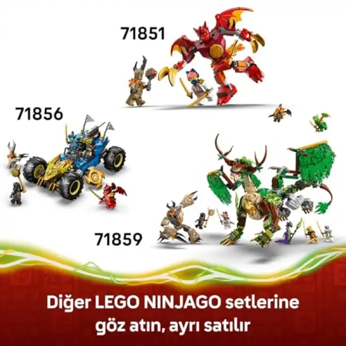LEGO NINJAGO Ninja Aracı Ağaç Ev Savaşı 71857