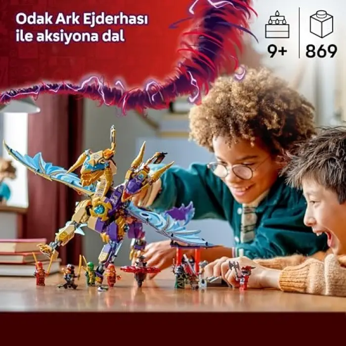 LEGO NINJAGO Odak Ark Ejderhası 71836