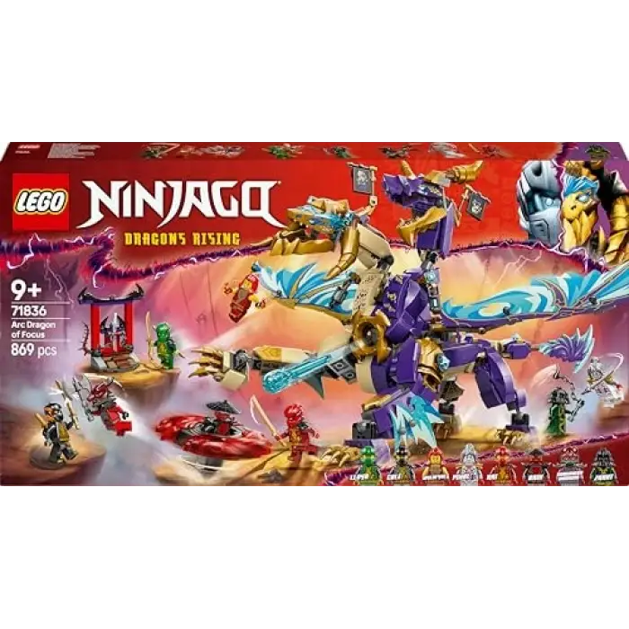 LEGO NINJAGO Odak Ark Ejderhası 71836