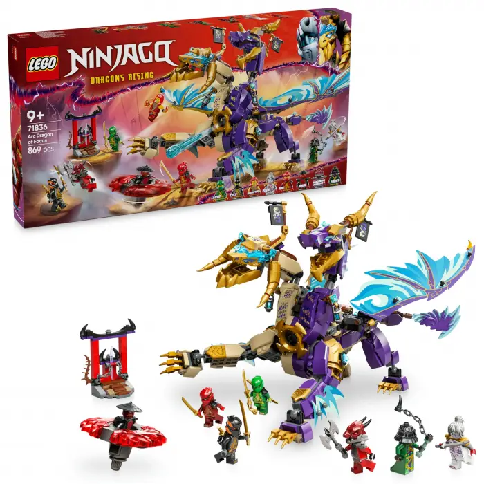 LEGO NINJAGO Odak Ark Ejderhası 71836