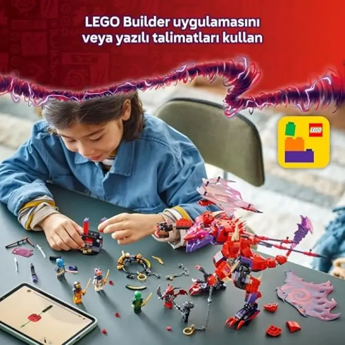 LEGO NINJAGO Thunderfang Kaos Ejderhası 71832