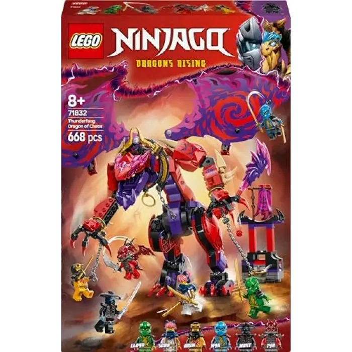 LEGO NINJAGO Thunderfang Kaos Ejderhası 71832