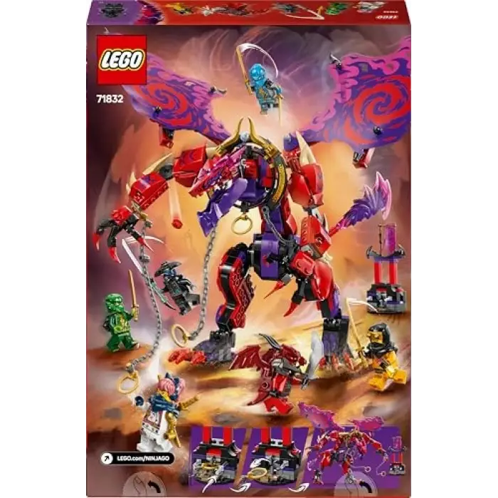 LEGO NINJAGO Thunderfang Kaos Ejderhası 71832