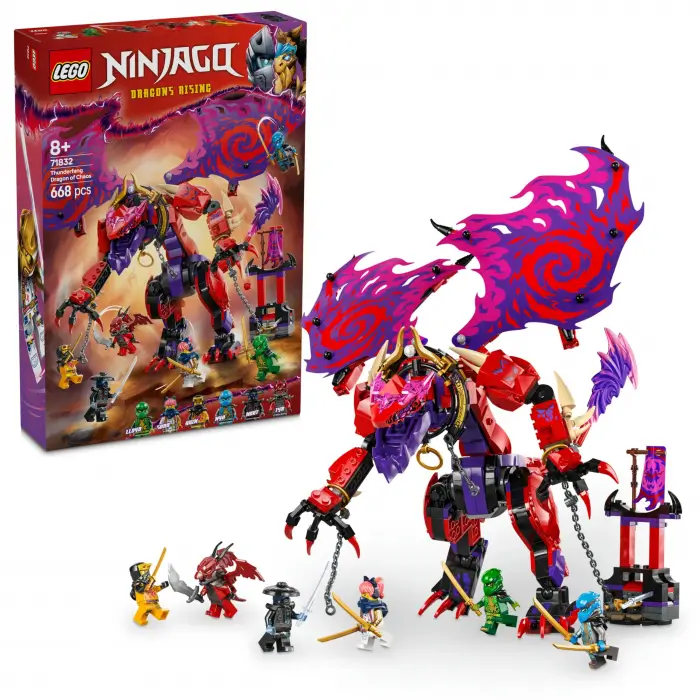 LEGO NINJAGO Thunderfang Kaos Ejderhası 71832