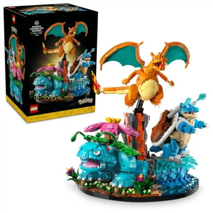 LEGO Pokémon Venusaur, Charizard ve Blastoise 72153