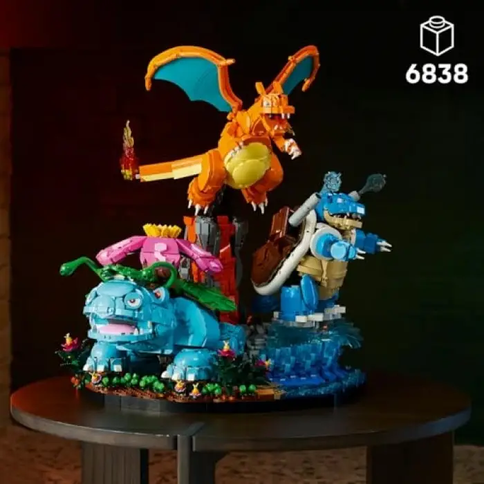 LEGO Pokémon Venusaur, Charizard ve Blastoise 72153