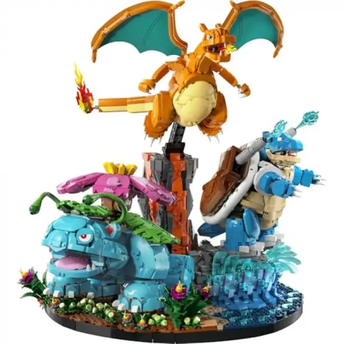 LEGO Pokémon Venusaur, Charizard ve Blastoise 72153