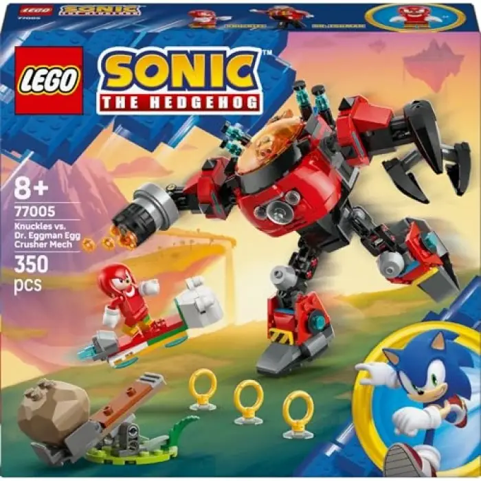LEGO Sonic the Hedgehog Knuckles Egg Crusher Robotu 77005