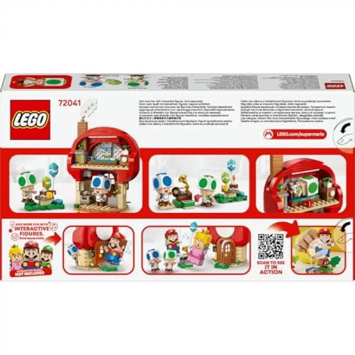 LEGO Super Mario Toad Evinde Parti 72041