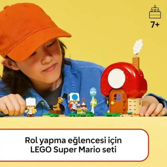 LEGO Super Mario Toad Evinde Parti 72041