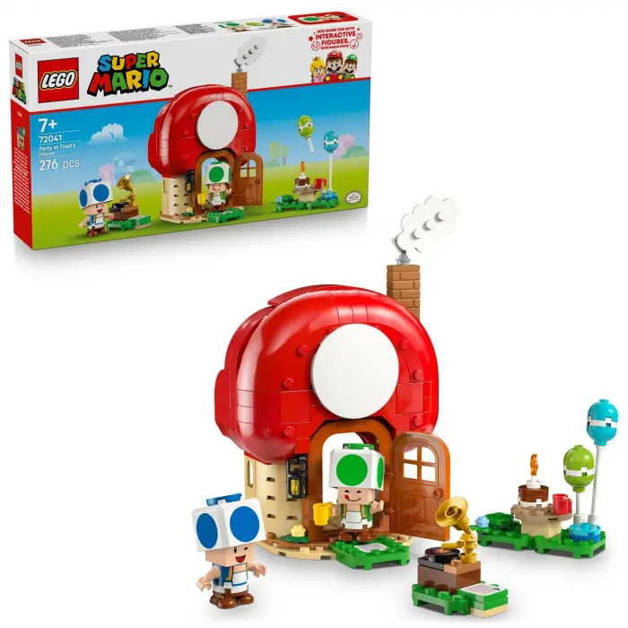 LEGO Super Mario Toad Evinde Parti 72041