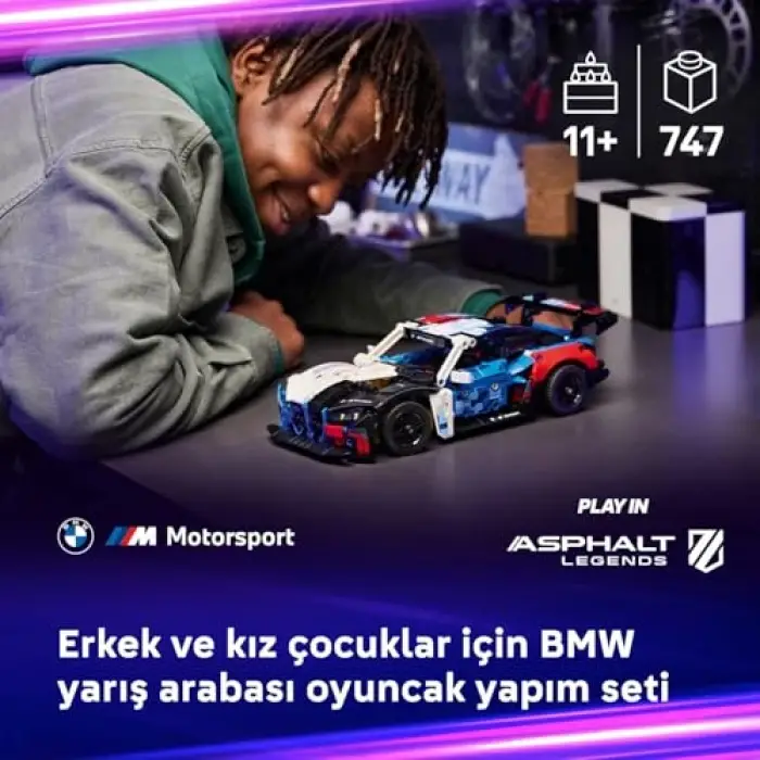 LEGO Technic BMW M4 GT3 EVO Yarış Arabası 42226