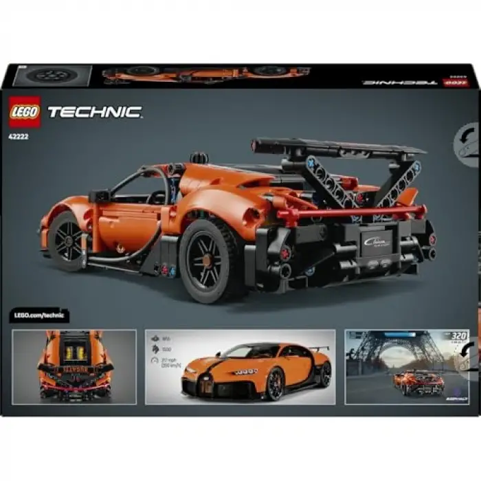 LEGO Technic Bugatti Chiron Pur Sport Hiper Araba 42222