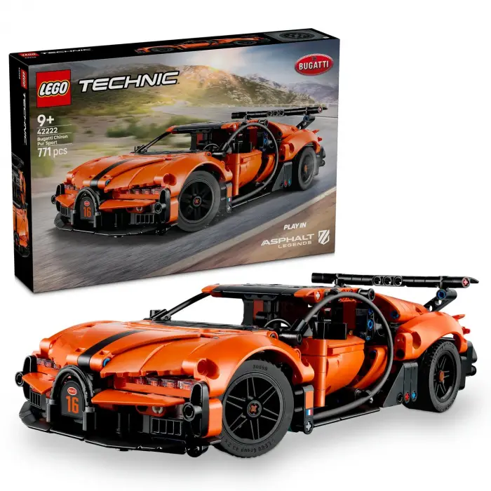 LEGO Technic Bugatti Chiron Pur Sport Hiper Araba 42222