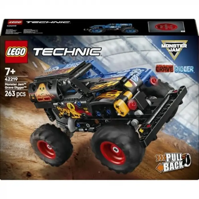 LEGO Technic Monster Jam Grave Digger Ateş ve Buz 42219