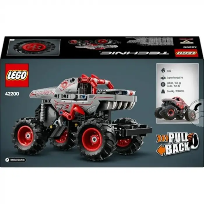 LEGO Technic Monster Jam ThundeROARus Çek–Bırak 42200