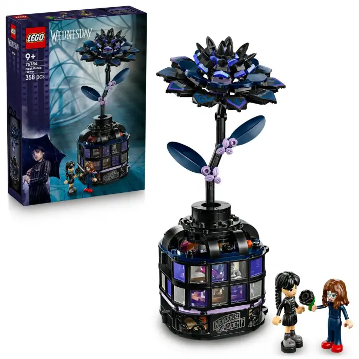 LEGO Wednesday Siyah Yıldız Çiçeği 76784