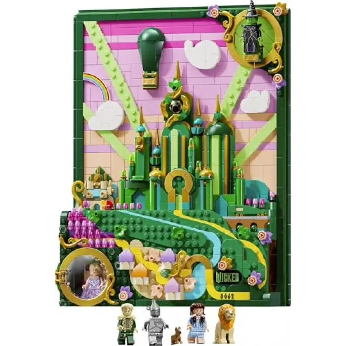 LEGO Wicked Emerald City Duvar Tablosu 75685