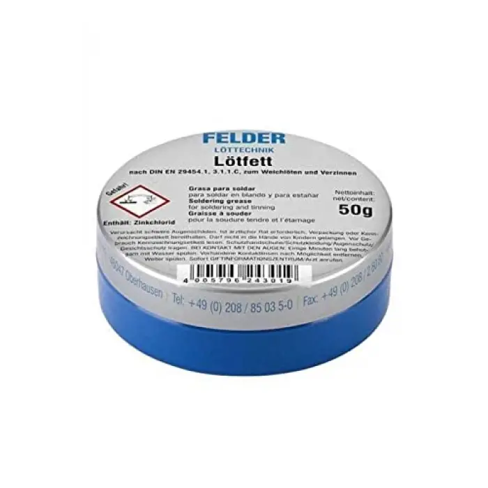 Lehim Pastası 50 Gram, Lötfett Felder