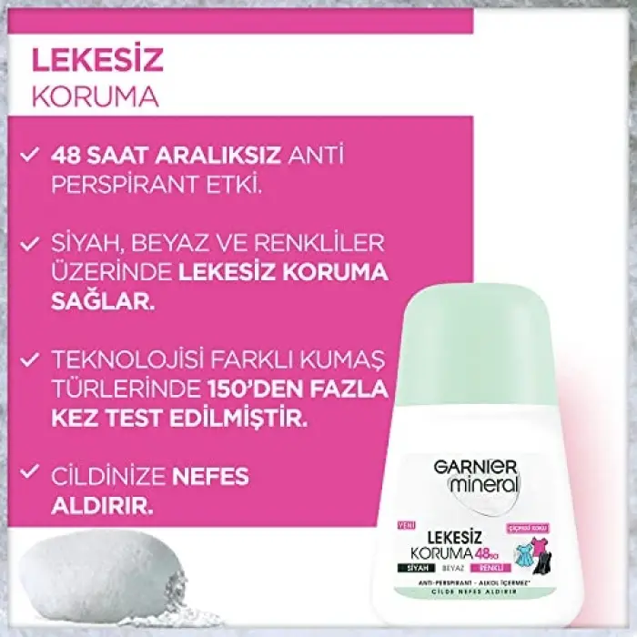 Lekesiz Koruma Roll-On Deodorant 50ml