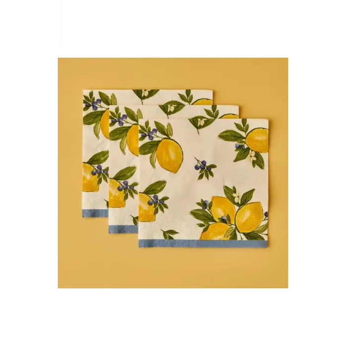 Lemoncello 40lı Peçete (33x33 cm)