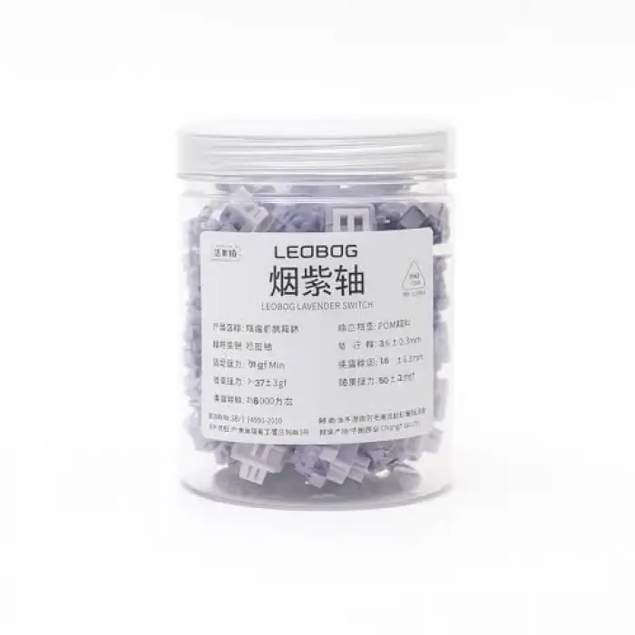 Leobog Lavender Lineer Mekanik Switch 100 Adet