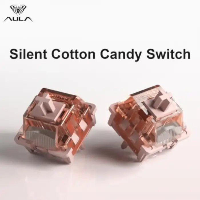 Leobog Silent Cotton Candy Lineer Mekanik Switch 100 Adet