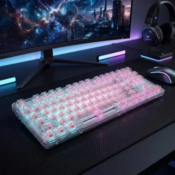 Leobog Silent Cotton Candy Lineer Mekanik Switch 100 Adet