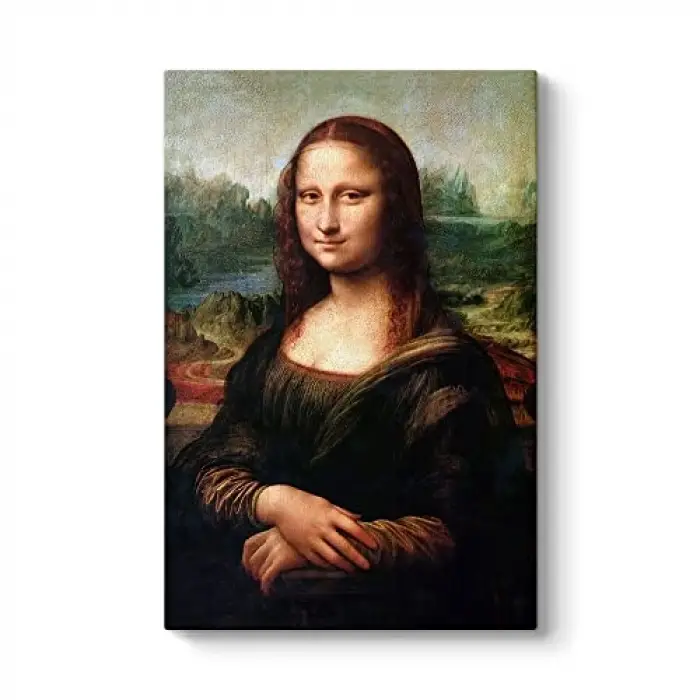 Leonardo da Vinci Mona Lisa Tablosu 60 x 90