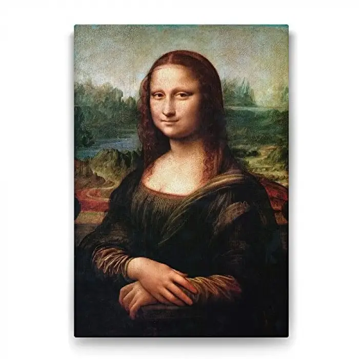 Leonardo da Vinci - Mona Lisa Tablosu - 70x100cm