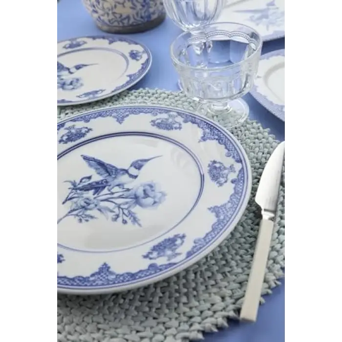 Leonberg Blu Rhapsody 26 Parça Yemek Takımı