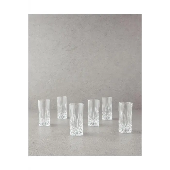 Leonora Kristalin 6Lı Bardak 300 Ml Şeffaf