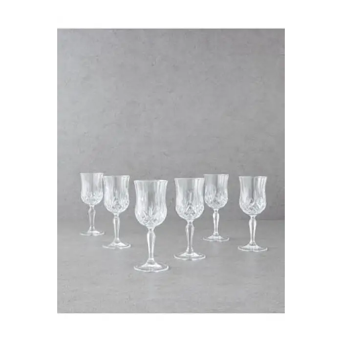 Leonora Kristalin 6lı Kadeh 230 ml Şeffaf
