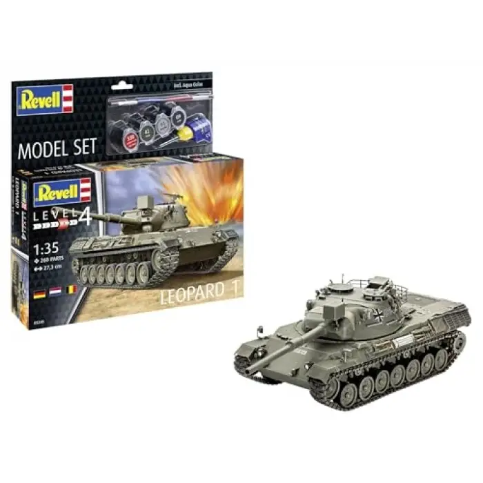 Leopard 1 model yapım seti, oyuncak