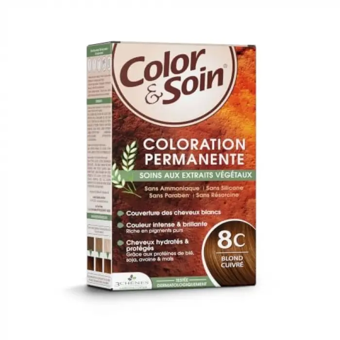 Les 3 Chênes Color&Soin 8C Copper Blond